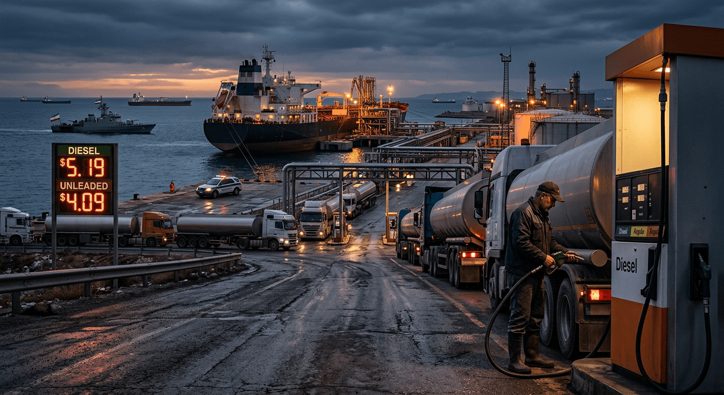 Gas Prices 2026: How Iran Tensions, Diesel Shortages, and Strait of Hormuz Risks Drive Energy Market Volatility