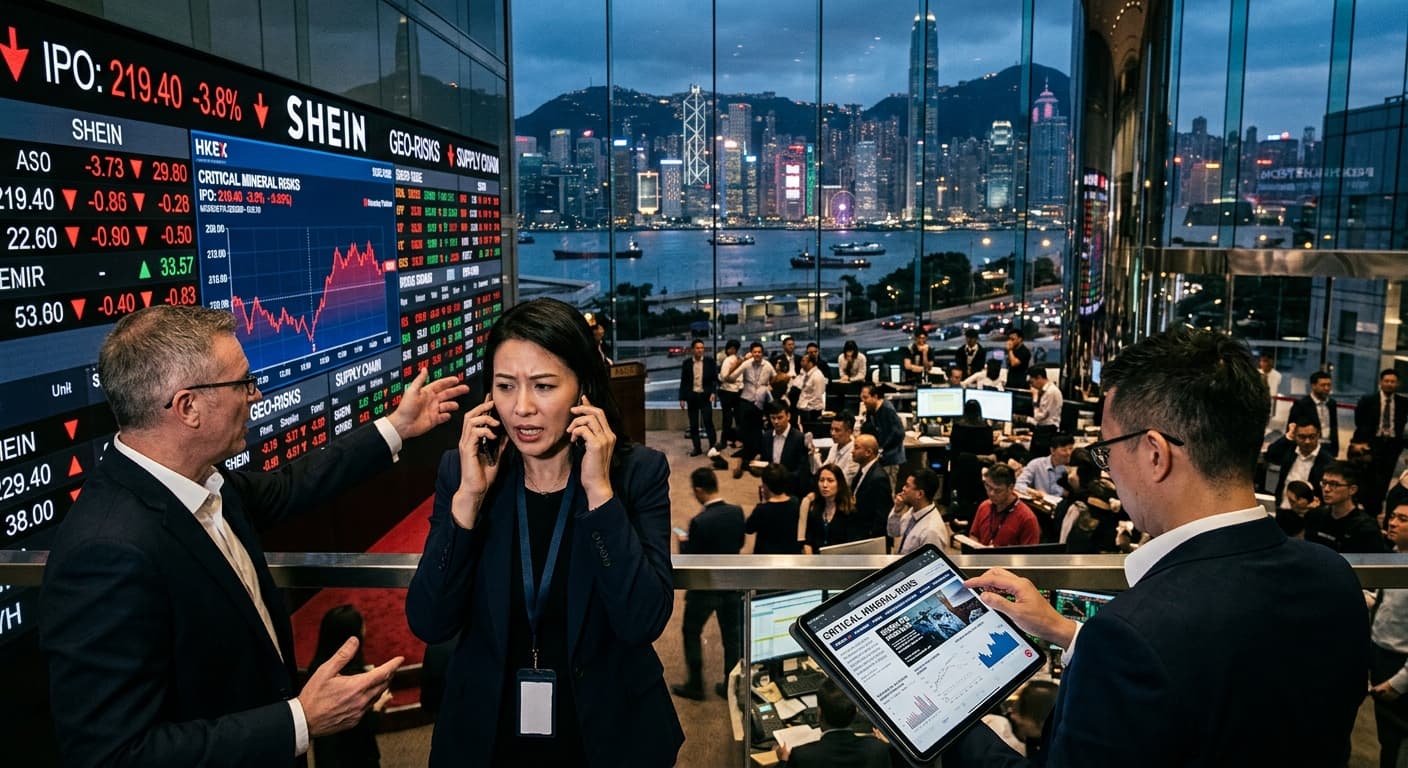 How Shein’s Hong Kong IPO Exposes Critical Minerals Supply Chain Risks and Fast Fashion’s Geopolitical Vulnerabilities
