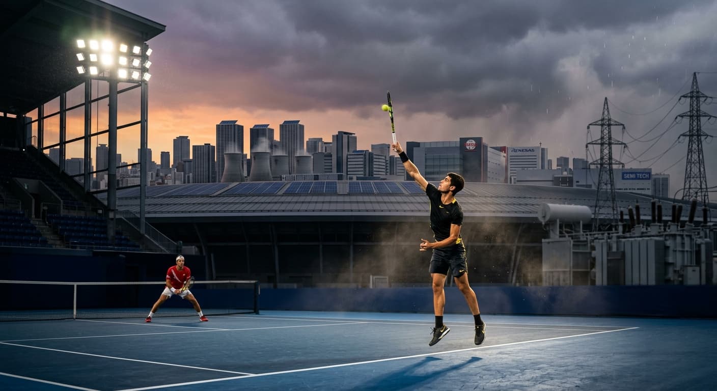 How Carlos Alcaraz vs Jaume Munar in Tokyo 2026 Exposes Semiconductor Supply Chain Chokepoints and AI Data Center Power Risks