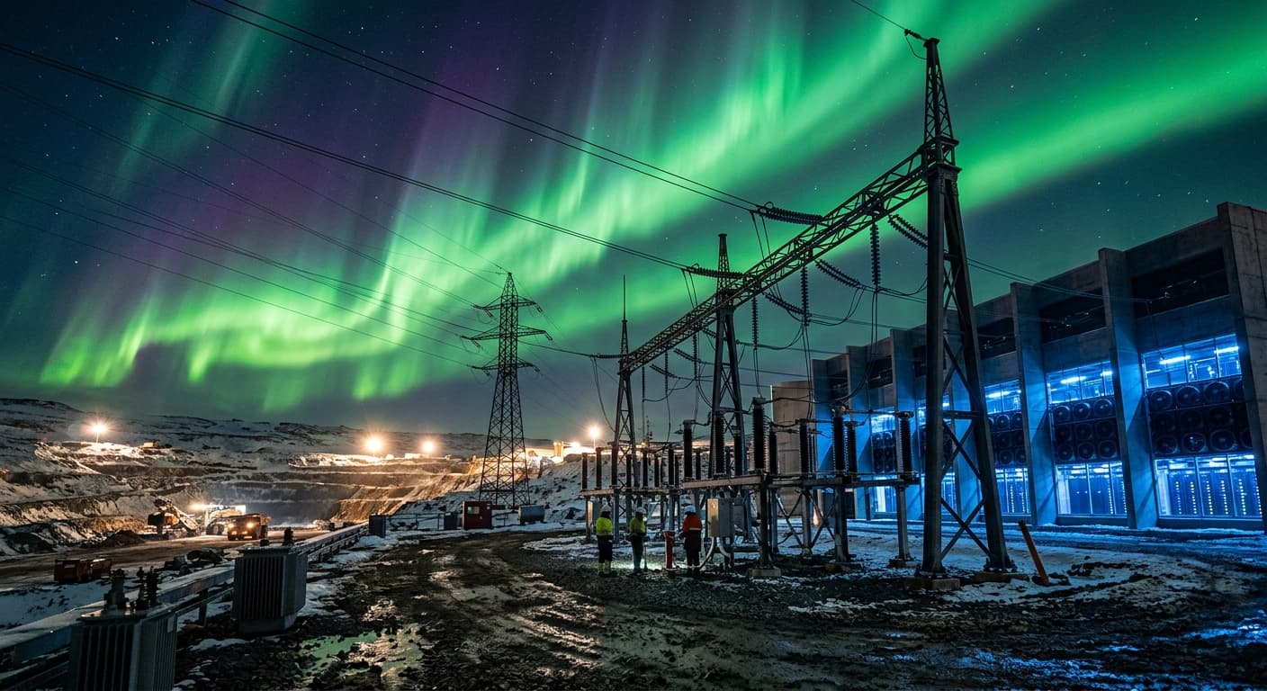 How Aurora Borealis Visibility Spikes Expose Critical Minerals Volatility and AI Data Center Power Risks in 2026